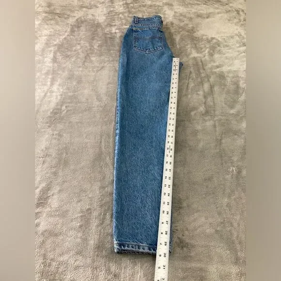 Vintage Levi's 17512-0291 Jeans Womens 7 High Rise Taper Leg 90s Retro - Picture 9 of 10